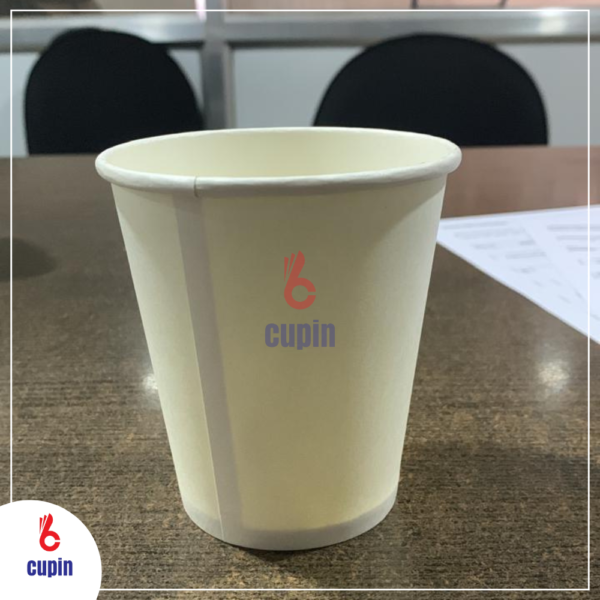 Disposable White Paper Cup